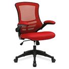Nautilus Designs Luna Medium Back Task/Operator Chair Red (582PK)