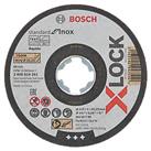Bosch X-Lock Stainless Steel Cutting Disc 4 1/2" (115mm) x 1mm x 22.23mm 10 Pack (583HK)