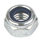 Easyfix BZP Steel Nylon Lock Nuts M8 100 Pack (58418)
