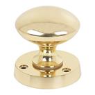 Victorian Mortice Knobs 54mm Pair Polished Brass (58420)