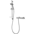 Aqualisa Sierra Safe Touch Rear-Fed Exposed Chrome Thermostatic Bar Mixer Shower (590HP)