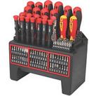 Forge Steel Mixed Angle Screwdriver Set 114 Pieces (590PC)