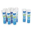 No Nonsense Sanitary Silicone Clear 310ml 12 Pack (59432)