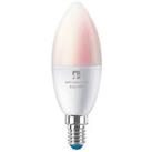 4lite SES Candle RGB & White LED Smart Light Bulb 4.9W 470lm 2 Pack (595GR)