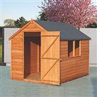 Shire Value 6' x 8' (Nominal) Apex Overlap Timber Shed (59969)