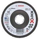Bosch X-Lock Flap Disc 115mm 60 Grit (602HK)