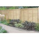 Forest Super Lap Fence Panels Natural Timber 6' x 5' Pack of 5 (6064K)