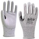 Site Cut Resistant Gloves Grey/Black Large (610RV)