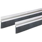 Stormguard Industrial Door Seals Aluminium 1.25m 2 Pack (610TF)