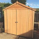 Shire 6' x 4' (Nominal) Apex Overlap Timber Shed (6222X)