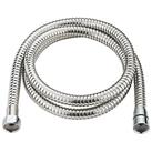 Swirl Bathroom Mixer Tap Hose Polished Stainless Steel 10mm x 1.5m (622PG)