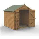 Forest 7' x 7' (Nominal) Apex Shiplap T&G Timber Shed (627FL)