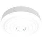 Luceco Tempus Fixed Surface-Mounted Non-Maintained Emergency LED Downlight White 1W 120lm 156mm (631