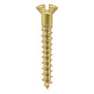 Timco Slotted Countersunk Self-Tapping Wood Screws 8ga x 2" 200 Pack (631KF)