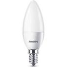 Philips ES Candle LED Light Bulb 470lm 4.9W 6 Pack (637JC)