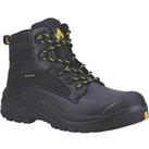 Amblers AS501R Safety Boots Black Size 9 (637PF)