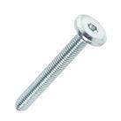 Bright Zinc-Plated Steel Joint Connector Bolts BZP M6 x 45mm 50 Pack (64094)