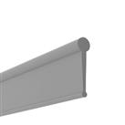 Aqualux Replacement 4-Fold Bath Screen Seal Grey 1020mm (6487T)