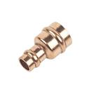 Flomasta Copper Solder Ring Reducing Coupler 15mm x 8mm (65038)