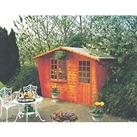 Shire Goodwood 10' x 6' (Nominal) Apex Shiplap T&G Timber Summerhouse with Assembly (65098)