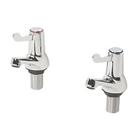 Commercial 1/4 Turn Lever Bath Taps Chrome (65971)