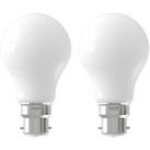 Calex Softline BC A60 LED Light Bulb 806lm 8W 2 Pack (660RC)