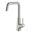 Clearwater Azia Battery-Powered Single Lever Monobloc Tap with Sensor Operation Brushed Nickel PVD (