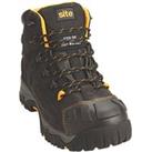 Site Fortress Safety Boots Black Size 15 (664JL)