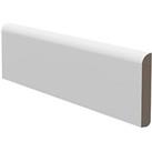 Primed MDF Round & Bullnose Skirting 2400mm x 94mm x 14.5mm 4 Pack (675RE)