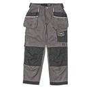 Snickers 3212 Duratwill 3212 Holster Pocket Trousers Grey / Black 38" W 32" L (68970)