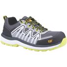 CAT Charge Metal Free Safety Trainers Black/Lime Green Size 4 (697TV)