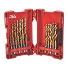 Milwaukee RedHex Hex Shank Metal Drill Bit Set 19 Piece Set (701FJ)