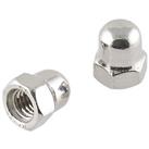 Easyfix A2 Stainless Steel Dome Nuts M5 100 Pack (707GX)