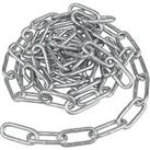 Side-Welded Zinc-Plated Long Link Chain 6mm x 10m (710FE)