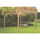 Forest Ultimate 10' x 10' (Nominal) Flat Timber Pergola (7187K)