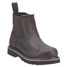 Amblers AS231 Safety Dealer Boots Brown Size 6 (722JT)