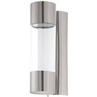 Eglo Robledo Outdoor LED Wall Light Silver 7W 660lm (732PL)