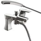 Bristan Hourglass Deck-Mounted Bath Shower Mixer Tap Chrome (737RH)