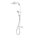 Triton Muse Rear-Fed Exposed Chrome Thermostatic Bar Diverter Mixer Shower (73918)