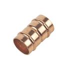 Flomasta Brass Solder Ring Adapting Couplers 22mm x 3/4" 2 Pack (74038)