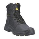 Amblers AS350C Metal Free Safety Boots Black Size 10 (747JV)