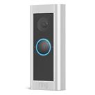 Ring Pro 2 Wired Plug-In Smart Video Doorbell Satin Nickel (756VH)