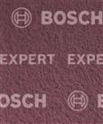 Bosch Expert N880 180-Grit Metal Fleece Pads 140mm x 115mm Red 2 Pack (770VV)