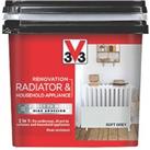V33 Radiator & Household Appliance Paint Soft Grey Satin 750ml (787FW)