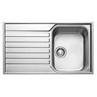 Franke Ascona 1 Bowl Stainless Steel Inset Sink 860mm x 510mm (79251)