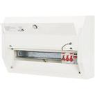 Contactum Defender 1.0 18-Module 14-Way Part-Populated Main Switch Consumer Unit with SPD (805HA)