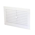 Map Vent Fixed Louvre Vent White 229mm x 152mm (80673)