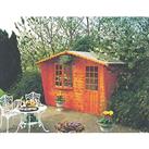 Shire Goodwood 10' x 8' (Nominal) Apex Shiplap T&G Timber Summerhouse with Assembly (81152)