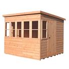 Shire Sunpent 8' x 8' (Nominal) Pent Shiplap T&G Timber Shed (8126X)