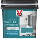 V33 Renovation Wall Tile & Panelling Paint Satin Lagoon Blue 750ml (816FW)